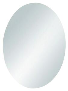 Ogledalo z okvirjem (Premer: 50 cm, Bela, Kovina)