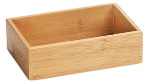 Škatla za shranjevanje iz bambusa Wenko Terra, mere 15 x 4,5 x 10 cm