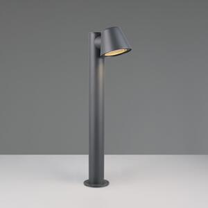Trio Lighting Stojalo za svetilko Beni, črno mat, višina 60 cm, kovina, zatemnjen, Črna, Kovina, Sodobni