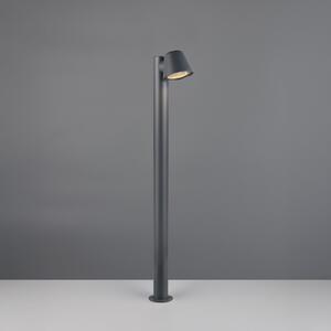 Trio Lighting Stojalo za luč Beni, črno mat, višina 100 cm, kovina, zatemnjen, Črna, Kovina, Sodobni