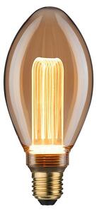 Paulmann Inner Glow LED svetlobni vir Vintage v obliki žarnice E27 (E27, Ni mogoče zatemniti, Rumena, 160 lm, 3,5 W, Sveča, Barva: Zlata)