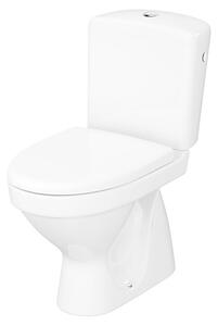 Cersanit Talni WC monoblok EKO II SimpleON (Z izpiralnim robom, WC odtok: Navpično, Bela)