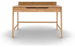Pisalna miza iz masivnega hrasta 65x120 cm Twig – The Beds
