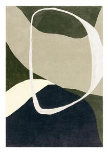 Zelena ročno tkana volnena preproga 200x300 cm Matrix – Asiatic Carpets