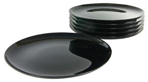 SET KROŽNIKOV ZA PICO Italien Party Schwarz 33 cm