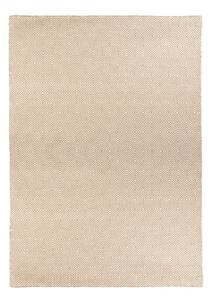 Krem obojestranska zunanja preproga iz reciklirane plastike Green Decore Solitaire, 120 x 180 cm