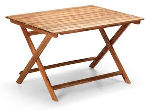 Vrtna miza iz akacijevega lesa Bonami Essentials Natur, 88 x 114 cm