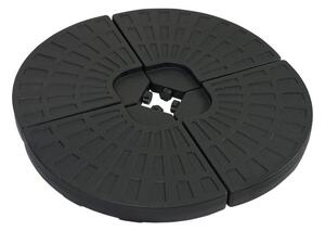 Črno stojalo za senčnik Bonami Essentials, ø 100 cm