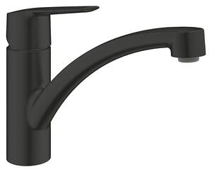 Grohe QuickFix Start Armatura za pomivalno korito (Dolžina izliva: 227 mm, Črna, Območje obračanja: 140 °)