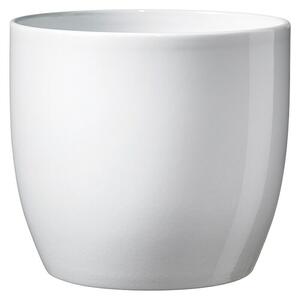 SK Okrogli lonec Basel Full Colore (Zunanje dimenzije (Ø x V): 10 x 8 cm, Bela, Keramika, Sijaj)