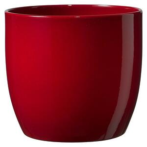 SK Okrogli lonec Basel Full Colore (Zunanje dimenzije (Ø x V): 8 x 7 cm, Bordo, Keramika, Sijaj)