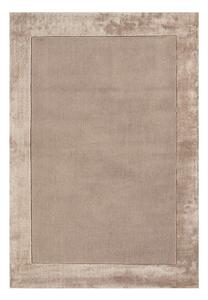 Svetlo rjava ročno tkana preproga iz mešanice volne 160x230 cm Ascot – Asiatic Carpets