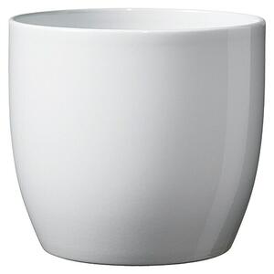 SK Okrogli lonec Basel Full Colore (Zunanje dimenzije (Ø x V): 8 x 7 cm, Bela, Keramika, Sijaj)