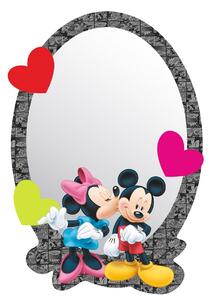 Samolepilno otroško ogledalo Mickey & Minnie,15 x 21,5 cm