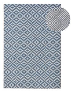 Modra zunanja preproga NORTHRUGS Karo, 140 x 200 cm