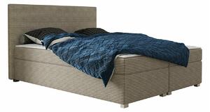 Boxspring postelja Memphis 137, 140x200, Blago, Posteljno dno, 145x207x107cm, Vzmetnica, Bor