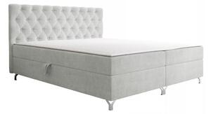 Boxspring postelja Memphis 141, 160x200, Posteljno dno, 166x207x114cm, Vzmetnica, Bor