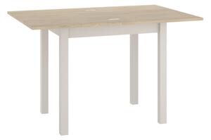 Raztegljiva jedilna miza FLIP 80(160)X80 cm, hrast Cremona Torro/kašmir