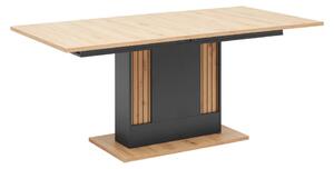 Mömax Raztegljiva Miza Alara, Barva Hrasta, Antracit, 180-220x90cm