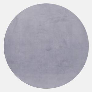 Mömax Preproga Z Visokim Florom Pouffy, Siva, 120cm