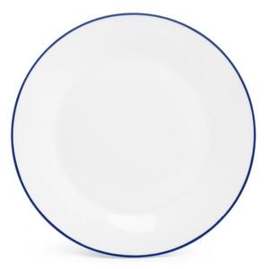 Bel desertni porcelanast krožnik ø 20 cm Basic White – BonBistro