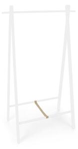 Belo stojalo za oblačila iz masivne breze 91x151x50 cm Daiki – Yes Everyday