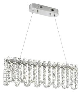 LED kristalna viseča svetilka SWE073-CP 60cm Chrome