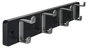 Walteco Garderobna letev (Do x Š x V: 450 x 60 x 80 mm, Kompozit, Črna)