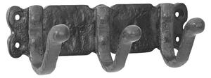 Garderobna letev Briana 2 (Do x Š x V: 152 x 65 x 40 mm, Jeklo, Črna)