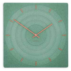 Stenska ura Luxhora Arenora Mint Green 11 barv kazalcev