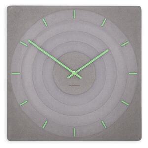 Stenska ura Luxhora Arenora Light Grey 10 barv kazalcev