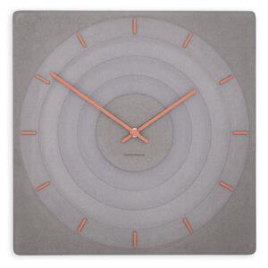 Stenska ura Luxhora Arenora Light Grey 10 barv kazalcev