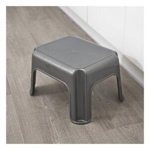Siva pručka Addis Step Stool Metallic