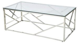 Livetastic Klubska Miza Steel, Srebrna