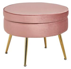 Livetastic Tabure Samt, Roza