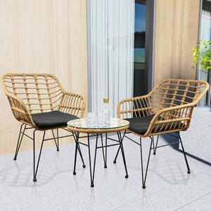 Gardenson Vrtni Set Ragali, Rjava, 3-Delno
