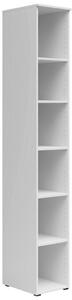 Premium Living Regal Multistauraum, Bele Barve