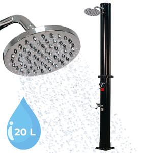 Solarni tuš DELFINA, 20l, črn