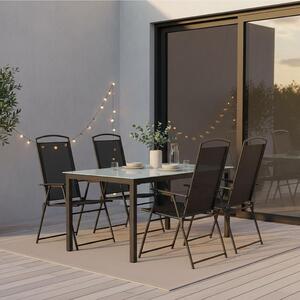 Gardenson Vrtna Garnitura Gardenson, Črna, 5-Delno