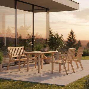 Gardenson Vrtni Set Sylt, 4-Delno, Masivno