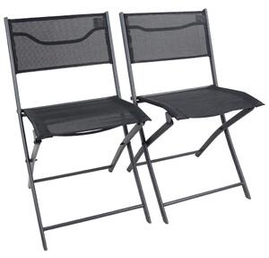 Ambia Garden Set Vrtnih Stolov Sumila, Črna, 2-Delni
