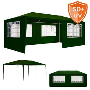 Paviljon za zabave NEAPOL, 3x6m, zelen