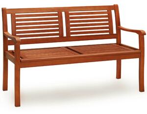 Vrtna klop MANUELA, 120x60x90cm, naravno rjava Casaria
