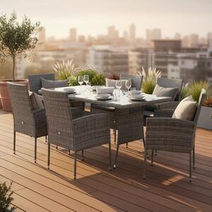 Gardenson Vrtni Set Gran Canaria, 7-Delni, Z Blazinami