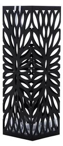 Kovinsko stojalo za dežnike FLORE, 15,5x15,5x49cm, črno