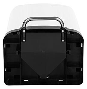 Koš za smeti s počasnim zapiranjem SLOW, 30l, bel SongmicsHome