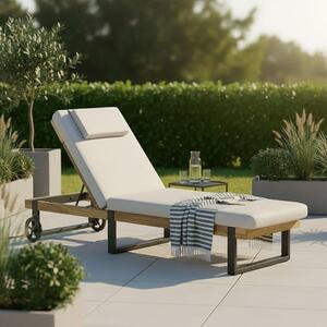 Bessagi Garden Vrtni Ležalnik Elenyi, Sivobež