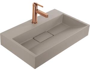Konglomeratni umivalnik Rea GOYA 60CM Taupe