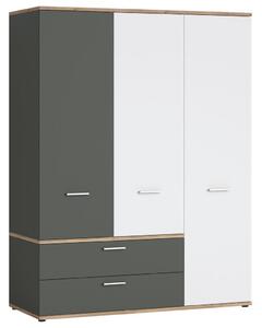 Modern Living Omara S Klasičnimi Vrati Twenty, Bela, Barva Grafita