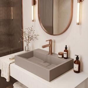 Konglomeratni umivalnik Rea GOYA 50CM Taupe